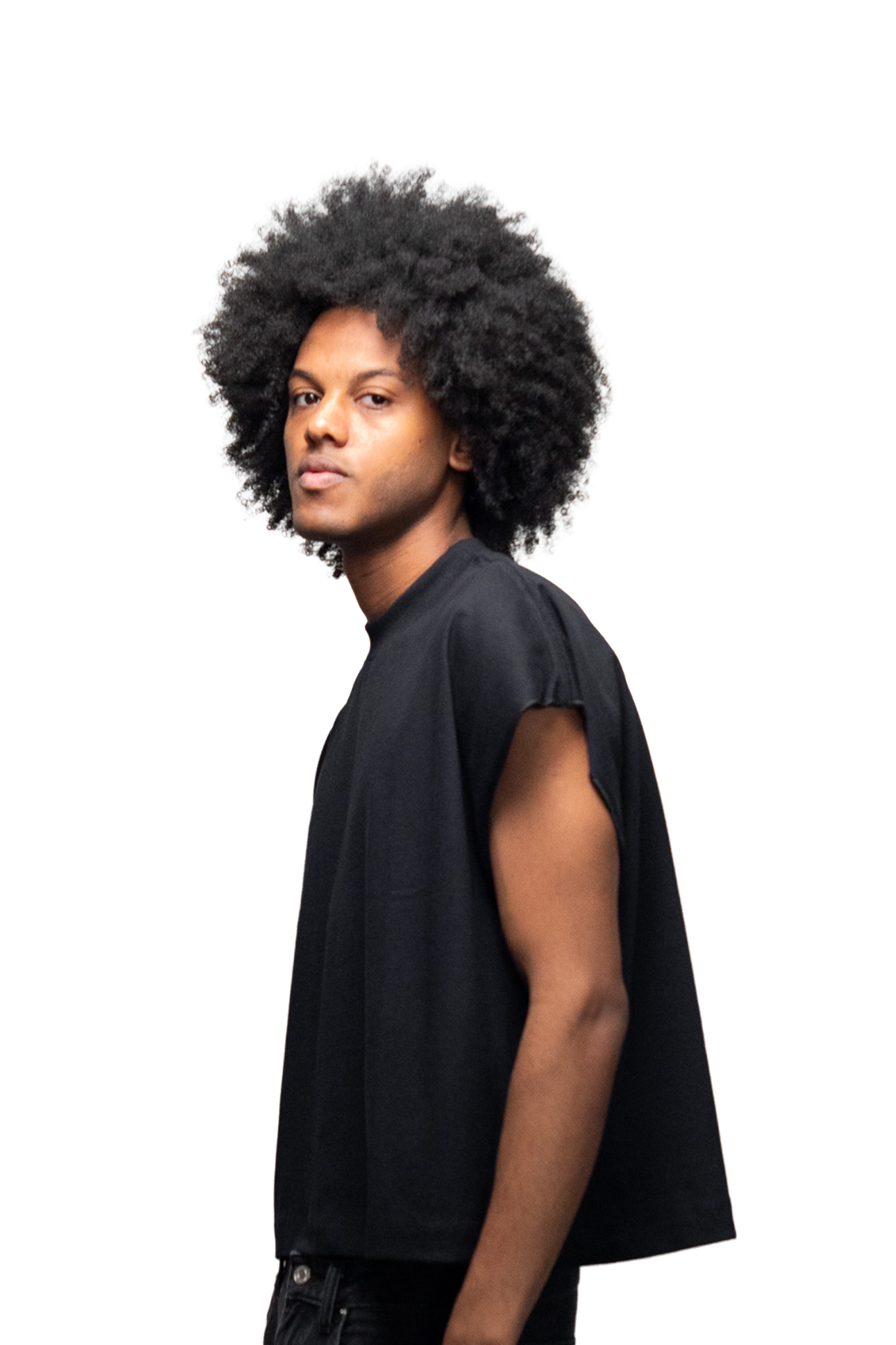Regata Machão Over Boxy (Preto)